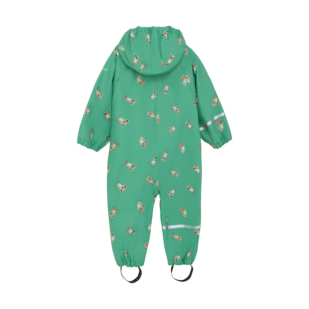 New! Green Koalas Waterproof Overall, ages 1-2 & 2-3 (generous fit)