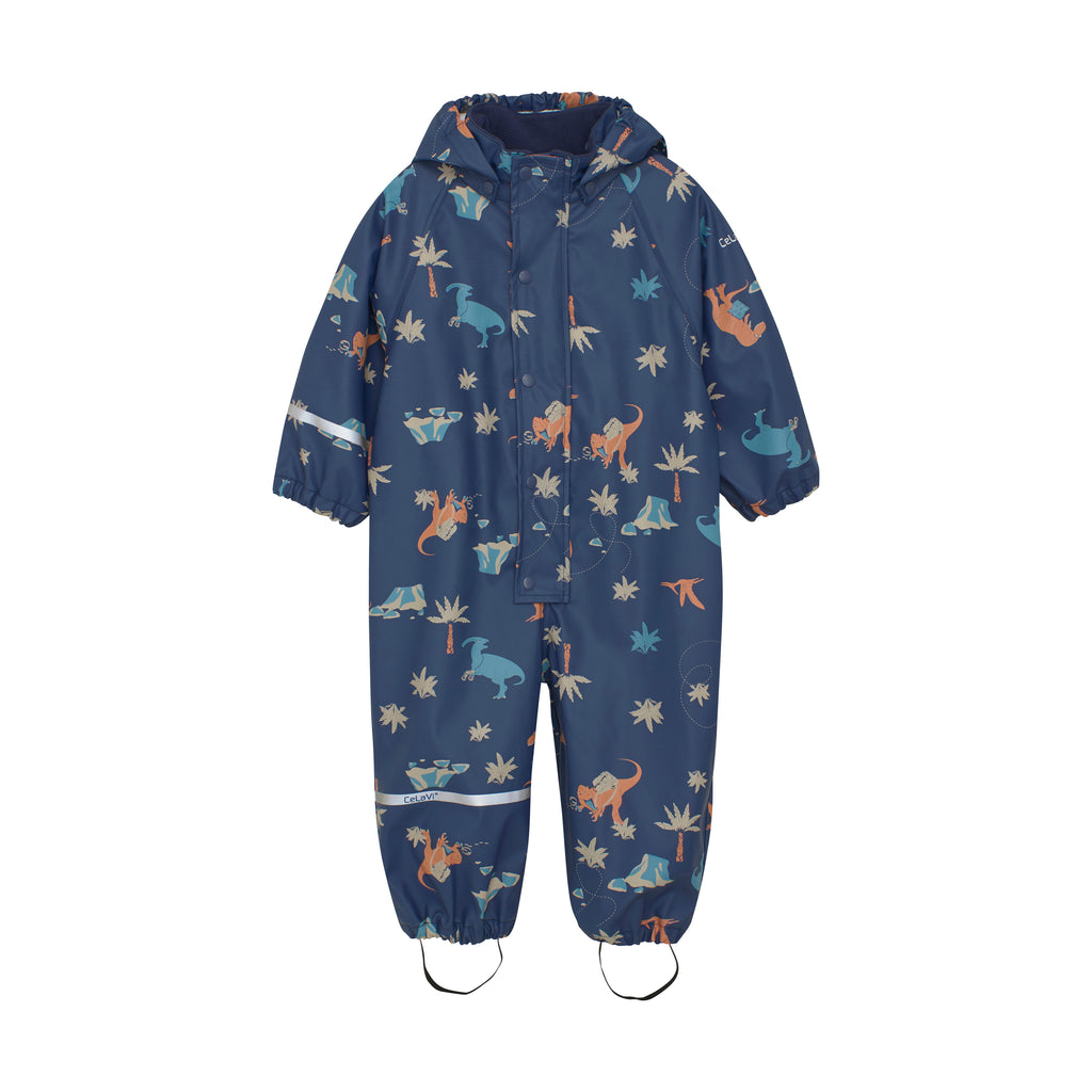 New! Blue Dinos Waterproof Overall, sizes from ages 1 - 4 years