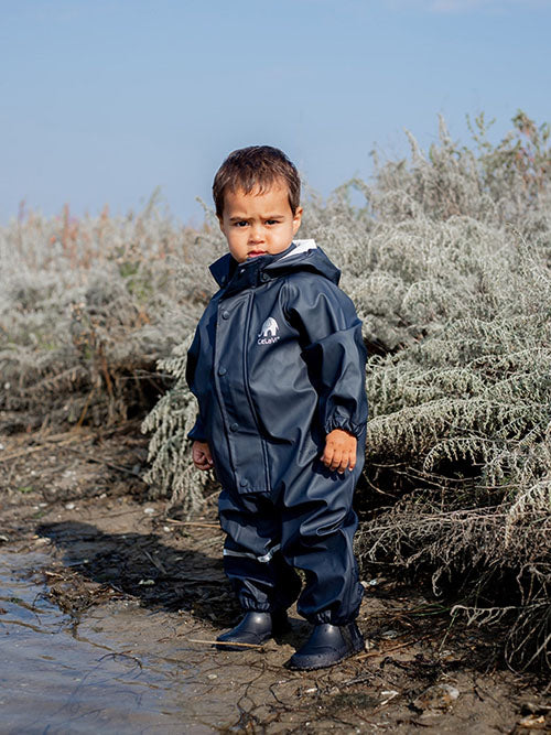 Pre-Schoolers Waterproof Overall, Dark Navy, ages from 1 to 6 years