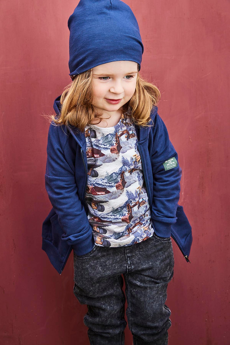 Long Sleeved Organic Cotton Top - Diggers & Trucks ages from 2-7 ...